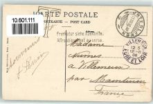 Brienz BE 1908 Mühlebachfall Bauer mit Kühen