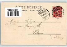 Carouge GE 1906 Chalet Bernois Ort lt. Stempel
