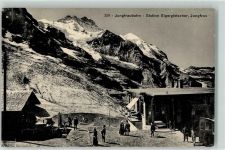 Jungfraubahn Station Eigergletscher Jungfrau