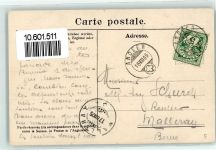 Viamala 1905 - Abstieg zur Galerie