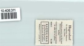 Hägendorf Vignette Wappen Kaffee Hag ca 1920-1940
