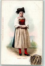 1903 Aargauer Trachtenfrau