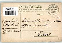 Nyon 1908 Paysage Alpestre Dent du Midi Ort lt. Stempel