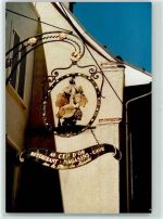 Vevey Fete des Vignerons Gasthaus au Cep d Or Türschild