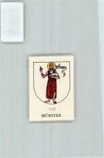 Münster VS Vignette Wappen Kaffee Hag ca 1920-1940