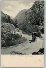 Le Châtelard VS Grenze Pferdekutsche
