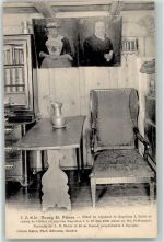 Bourg-St-Pierre Hotel du dejeuner de Napoleon I Table et chaise