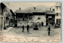 Salvan 1902 Dorfplatz
