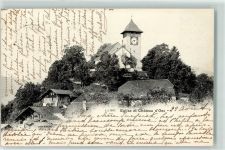 Château-d´Oex 1903 Kirche