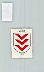 Aesch Vignette Wappen Kaffee Hag 1920-1940