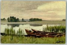 Landschaft an der Limmat Adolf Stäbli