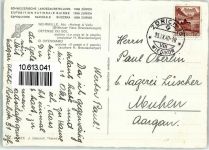 8000 Zürich 1939 - Schweizerische Landesaustellung Wehrwille Abt Heimat und Volk Bildhauer H Brandenberger