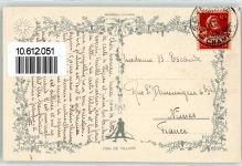 Champéry Coin de Village hiver Ort lt. Stempel