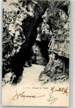 Vernayaz 1902 Gorges du Trient