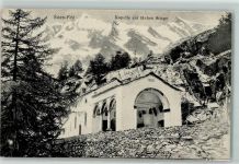 Saas-Fee 1903 Kapelle zur hohen Stiege