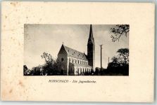 9400 Rorschach 1909 - Jugendkirche Bahnpost 2555 No 25