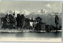 Hilterfingen Eiger Mönch Jungfrau