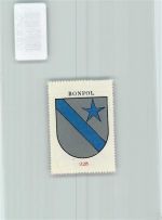 Bonfol Vignette Wappen Kaffee Hag ca 1920-1940