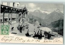Schynige Platte 1904 - Terrasse Wetterhorn
