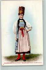 8200 Schaffhausen Sciaffusa - Trachtenfrau