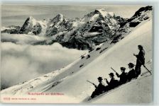Schilthorn Mürren - Rutschpartie