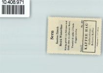 Seen Vignette Wappen Kaffee Hag ca 1920-1940