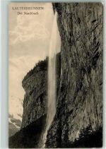 Lauterbrunnen 1911 Staubbachfall