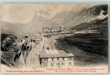 Kleine Scheidegg Restaurant Eigergletscher Bahn Station Eismeer