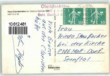 Claridenhütte Sektion Bachtel Hüttenstempel