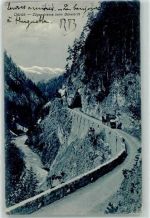 Davos Platz 1910 Zügenstrasse beim Bärentritt