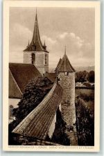 Murten Ringmauer Kirche
