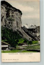 Lauterbrunnen 1906 Hunnenfluh Jungfrau