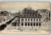 La Chaux-de-Fonds Hotel des Postes Rue Leopold Robert