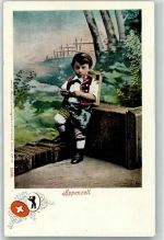 9050 Appenzell - Junge in Tracht