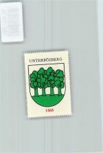 Unterbözberg Vignette Wappen Kaffee Hag 1920-1940 Linden