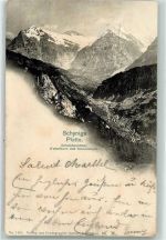 Schynige Platte 1902 Wetterhorn