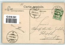 Interlaken 1906 Trinkhalle im Rugenpark Jungfrau Mönch