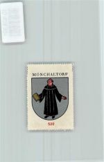 Mönchaltorf Vignette Wappen Kaffee Hag ca 1920-1940 Mönch