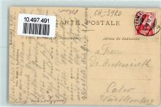 3920 Zermatt 1910 - Holzhaus Brücke Frau