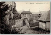 Gruyères Porte d enceinte cote Ouest