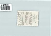Herlisberg Vignette Wappen Kaffee Hag 1920-1940 Löwe