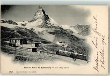 Zermatt Gare Gornergratbahn Hotel Riffelberg Matterhorn