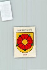 8864 Reichenburg - Vignette Wappen Kaffee Hag ca 1920-1940