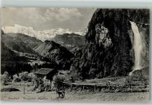 9517 Mettlen Reuti 1910 Gebrauchsspuren Wasserfall