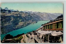 Brienzer Rothorn BE Hotel Terrasse