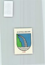 Schwellbrunn Vignette Wappen Kaffee Hag 1920-1940