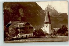 Saanen Kirche Schulhaus