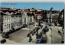 8000 Zürich - Bahnhofplatz Tram No 6 und 22