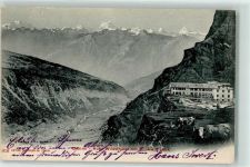 Gemmipass Wallis 1906 Hotel Wildstrubel