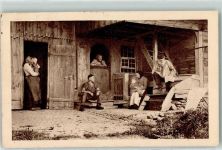 Le Locle 1913 Bauernfamilie Chocolat Klaus Werbung